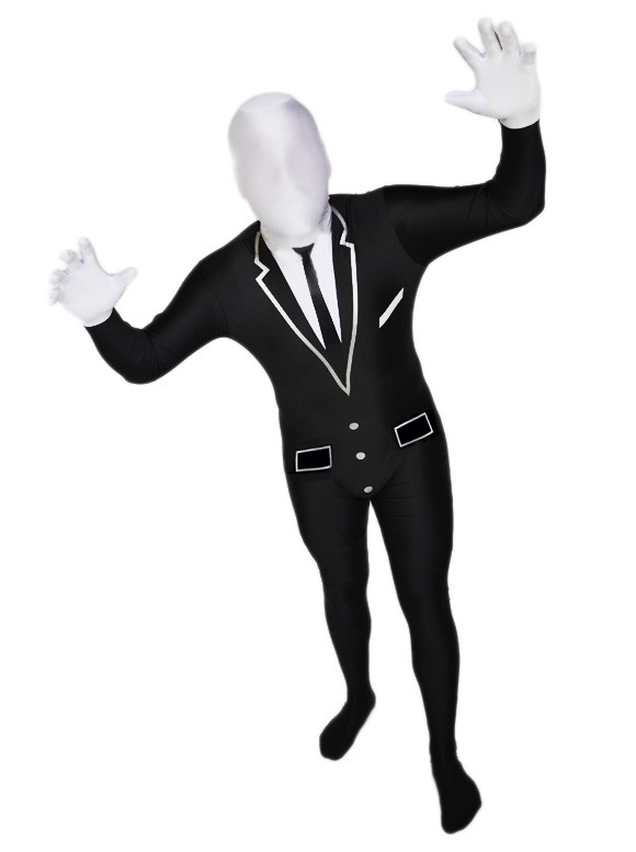 Full Body Halloween Tuxedo Morphsuit